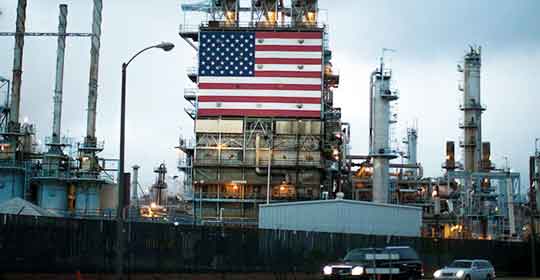 سقوط صادرات نفت آمریکا به اروپا
