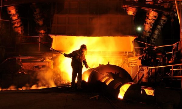 روند 7 ماهه تولید فولاد خام در ایران