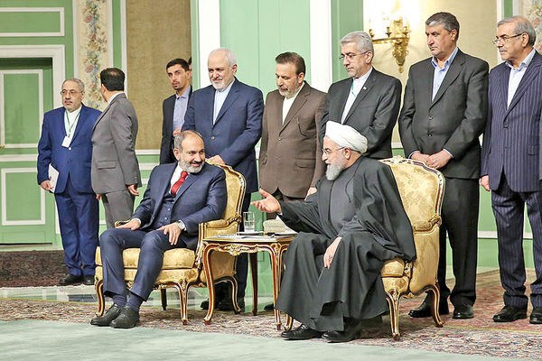 تقدیر روحانی از مواضع ارمنستان در قبال تحریمها