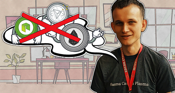 انتقاد شدید ویتالیک بوترین از ترون، EOS و نئو!