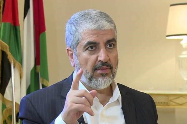 مشعل: «معامله قرن» معاملهای مشکوک و رشوهای برای منطقه با پول عربهاست