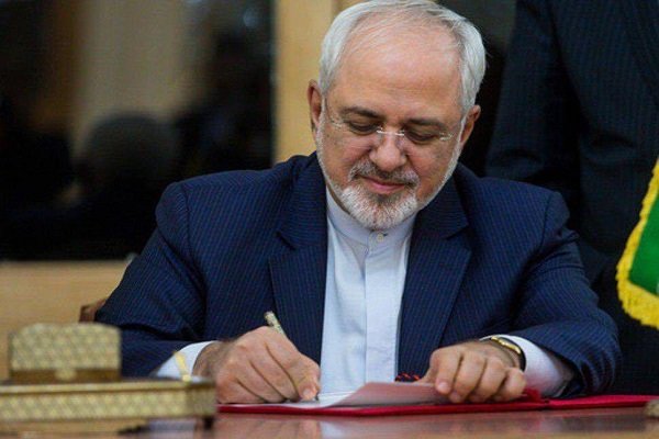 ظریف در نامهای از روحانی تشکر کرد