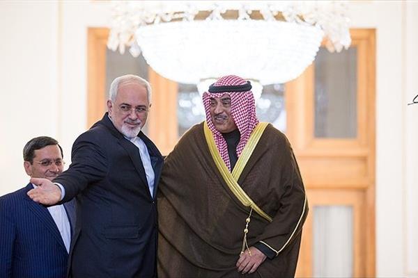 دیدار ظریف با اعضای انجمن دوستی ایران و کویت