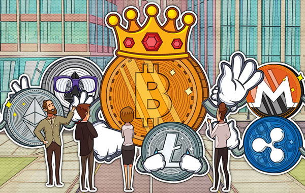 سلطه بیت کوین در بازار به ۷۰ درصد رسید!