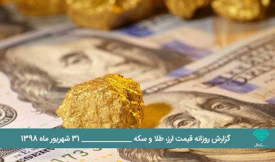 گزارش اختصاصی تحلیل و قیمت طلا، سکه و دلار امروز یکشنبه 1398/06/31 | روز شروع کاهشی و کم نوسان بازار