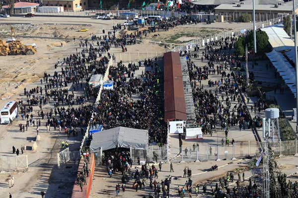 بازگشت زائران اربعین از مرز مهران 2 مرحله‌ای شد