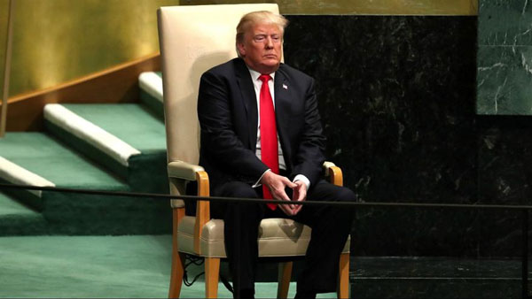ترامپ: با موضوع ایران به سازمان ملل می روم