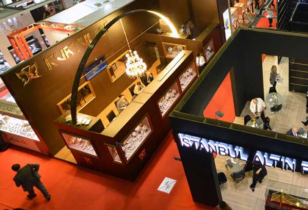برگزاری نمایشگاه طلا و جواهرات استانبول 18 لغایت 21 مهر ماه
