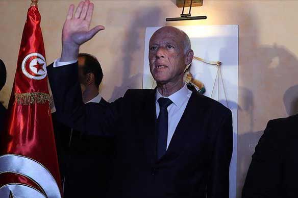 قیس سعید با ۷۶ درصد آرا پیروز انتخابات تونس شد