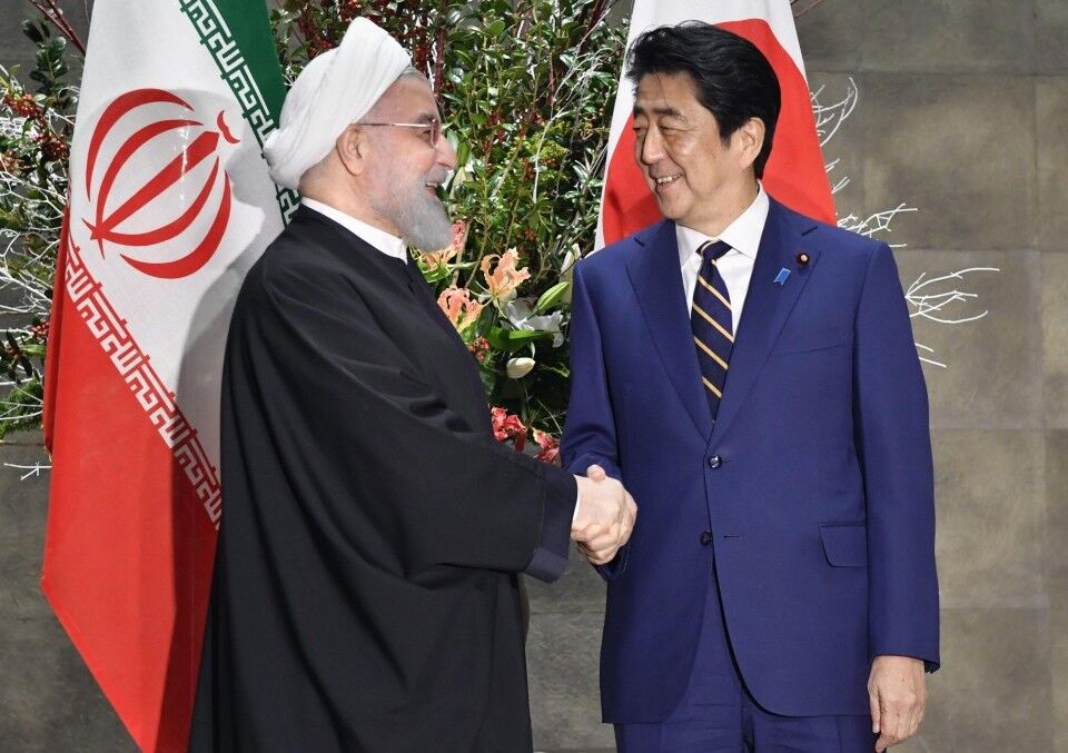 ظریف: دیدار روحانی و آبه «پرمحتوا، دوستانه و صریح» بود