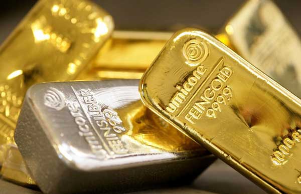 وقفه ای در افزایش قیمت طلا و نقره