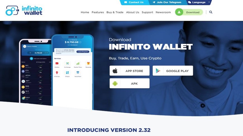 کیف پول موبایل Infinito