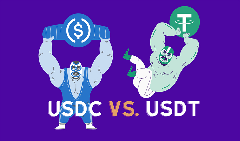 USDC در شبکه اتریوم بر تتر غلبه می کند