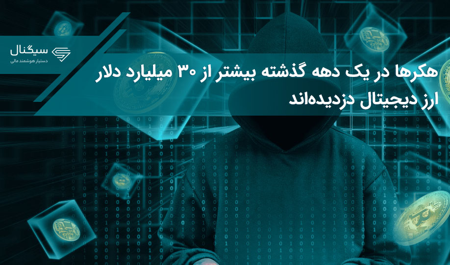 هکرها در یک دهه گذشته بیشتر از ۳۰ میلیارد دلار ارز دیجیتال دزدیده‌اند