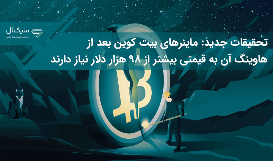 تحقیقات جدید: ماینرهای بیت کوین بعد از هاوینگ آن به قیمتی بیشتر از ۹۸ هزار دلار نیاز دارند
