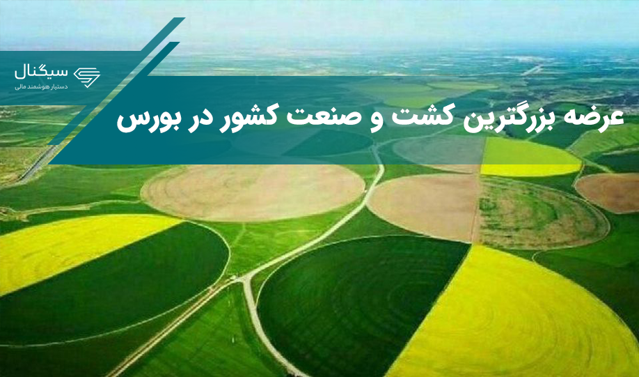 عرضه بزرگترین کشت و صنعت کشور در بورس