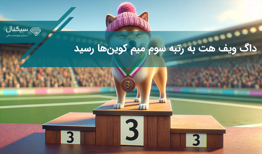 داگ ویف هت (WIF) به سومین میم کوین بزرگ بازار ارزهای دیجیتال تبدیل شد